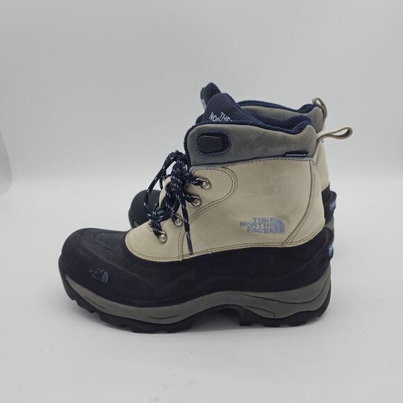 The North Face Women’s Primaloft Winter Boots Size 10 Waterproof Navy/White/Grey - Picture 5 of 8